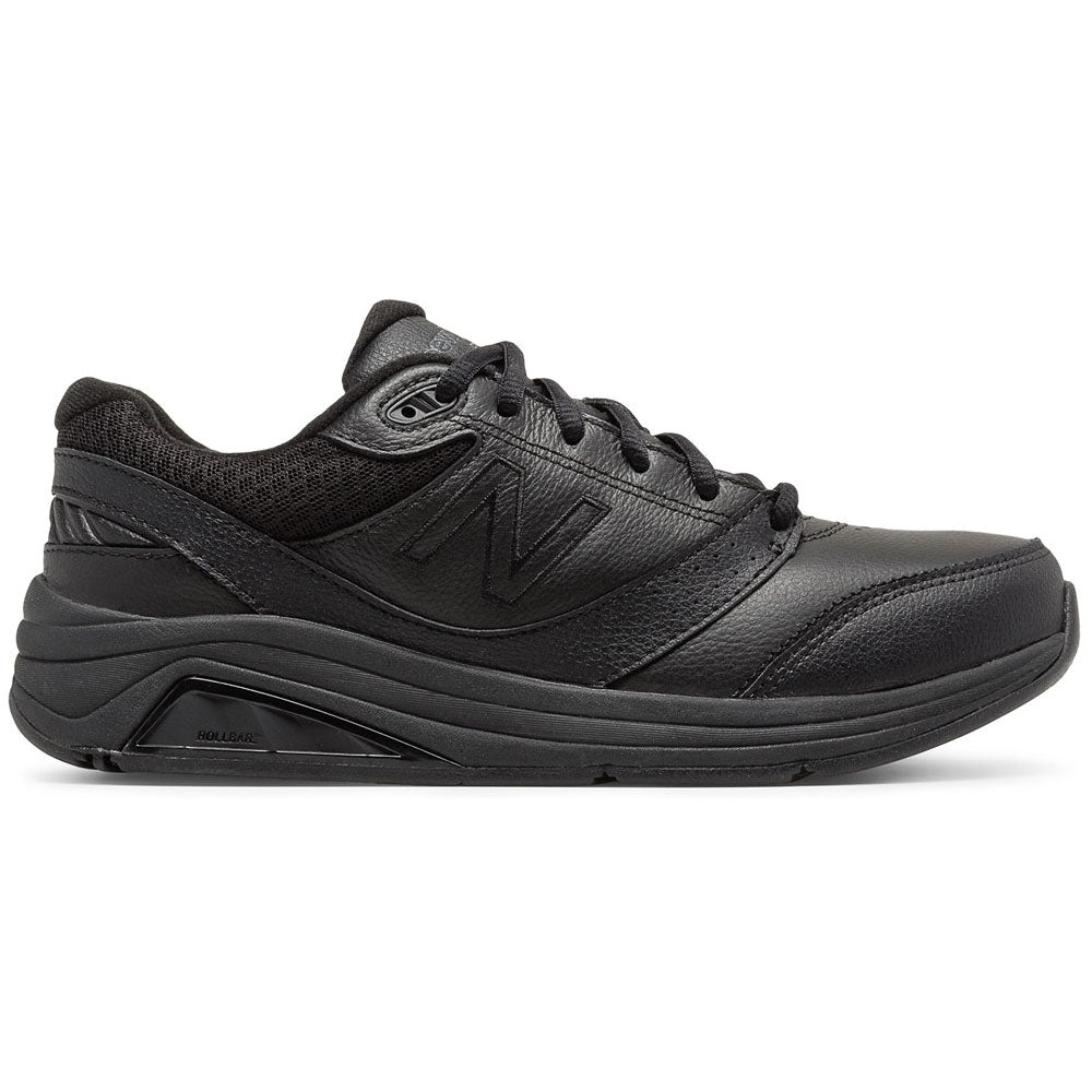 New Balance Women's 928v3 in Black Leather at Mar-Lou Shoes
