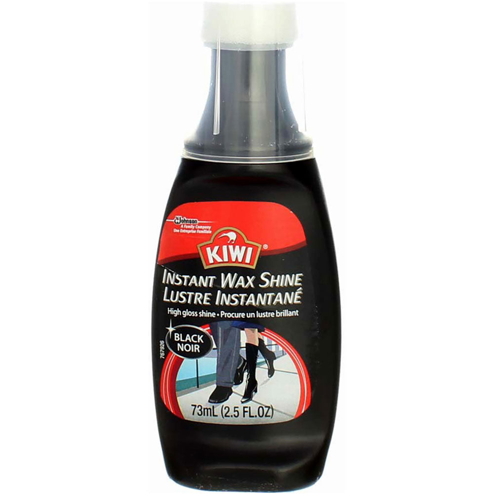 KIWI Instant Wax Shine in Black