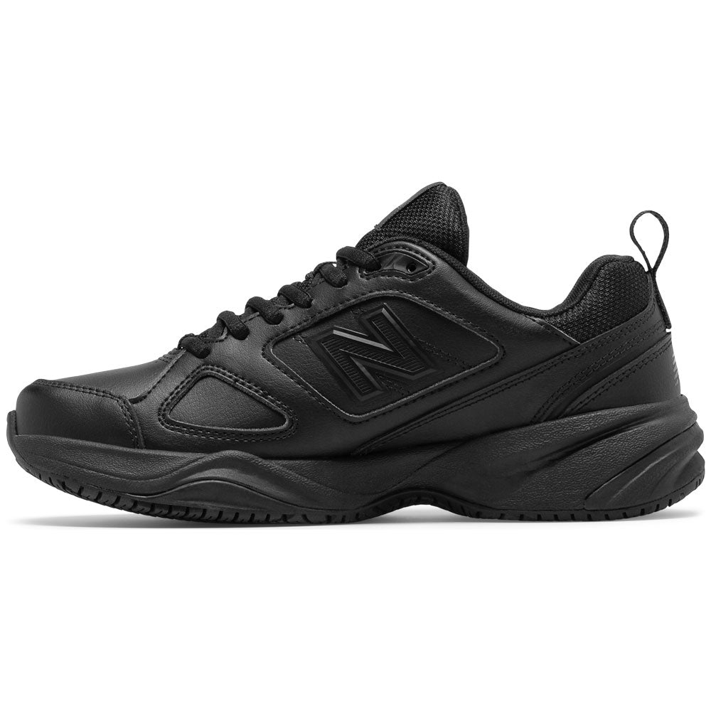 New Balance Women's 626v2 Black Leather at Mar-Lou Shoes