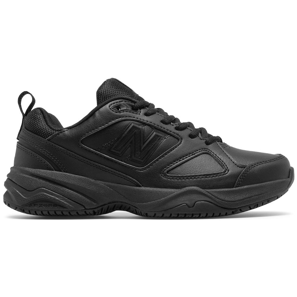 New Balance Women's 626v2 in Black Leather at Mar-Lou Shoes